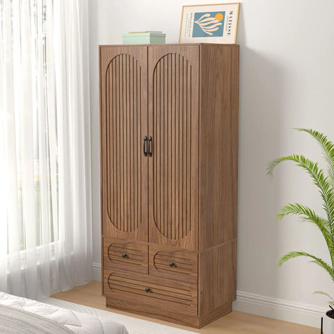 Sedona Fluted Wardrobe