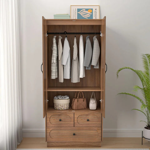 Sedona Fluted Wardrobe