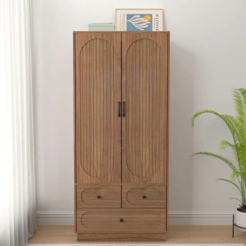 Sedona Fluted Wardrobe